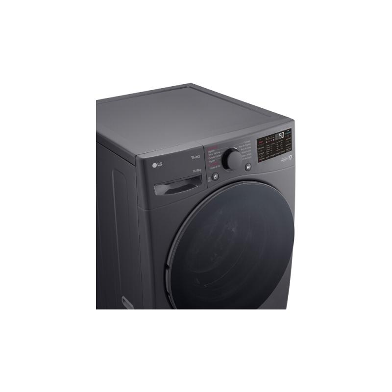 Lg Lavasecadora carga frontal 16kg/8kg wd16mg 6 motion dd con motor inverter ai direct drive turbowash