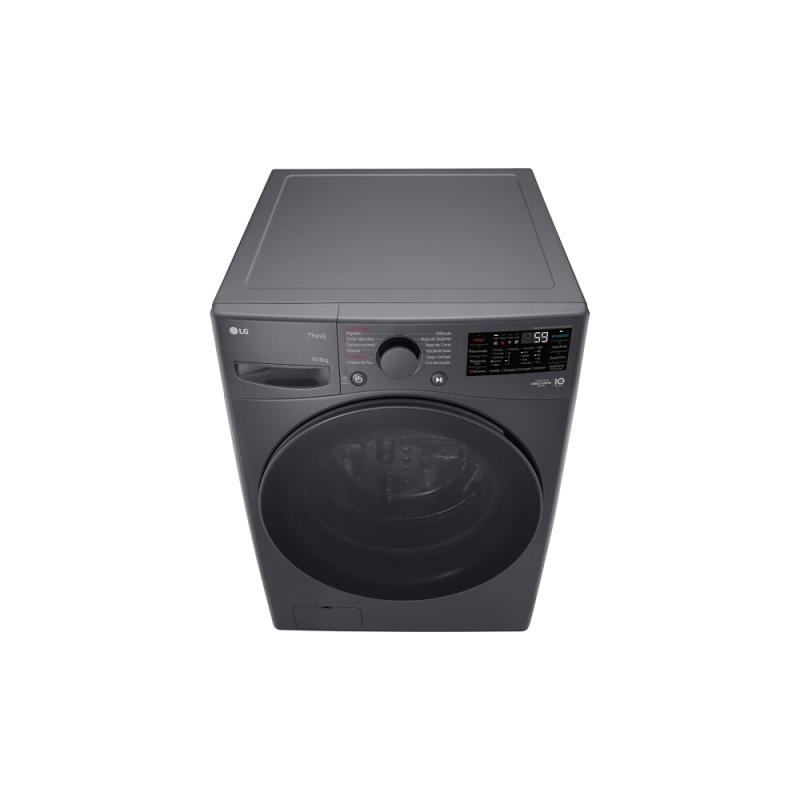 Lg Lavasecadora carga frontal 16kg/8kg wd16mg 6 motion dd con motor inverter ai direct drive turbowash