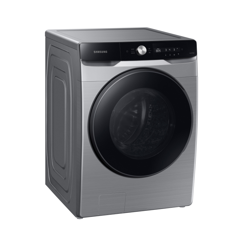 Samsung Lavadora carga frontal de 22kg color acero wf22c6400ap