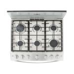 WHIRLPOOL ESTUFA DE 6 QUEMADORES A GAS DE 30" LWFR3400