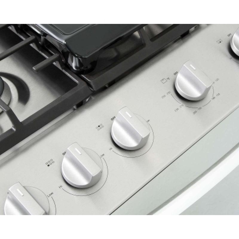 WHIRLPOOL ESTUFA DE 6 QUEMADORES A GAS DE 30" LWFR3400