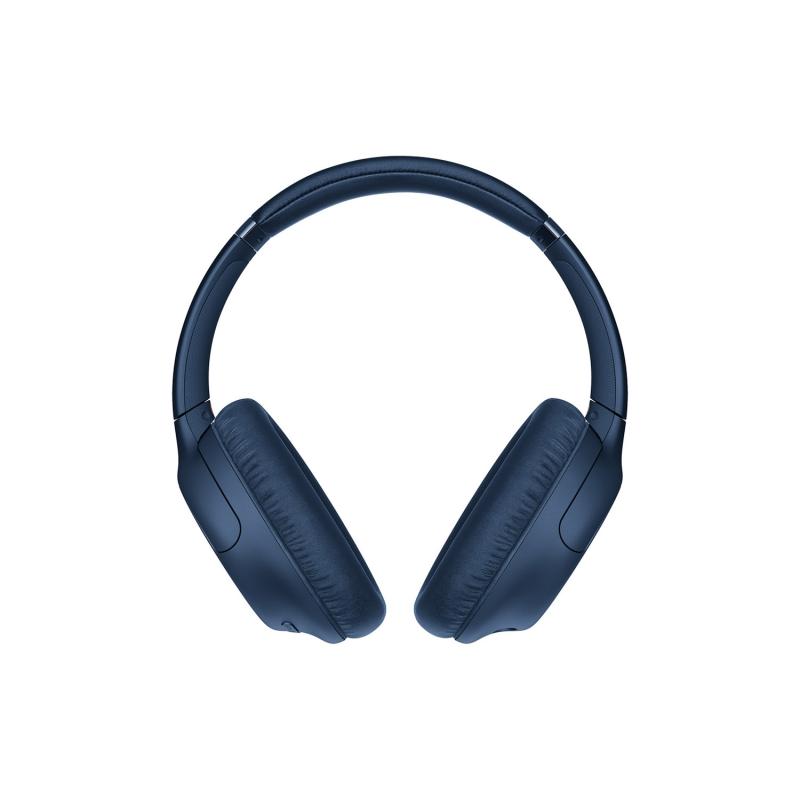 Sony Audifonos inalambricos de diadema con cancelacion de ruido color azul whch710n