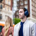 Sony Audifonos inalambricos de diadema con cancelacion de ruido color azul whch710n