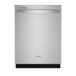 Whirlpool Lavaplatos de gran capacidad con tercer estante wdt750