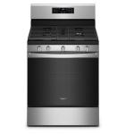 WHIRLPOOL ESTUFA A GAS DE 5 QUEMADORES 5-EN-1 CON FREIDORA DE AIRE EN HORNO WFG535S