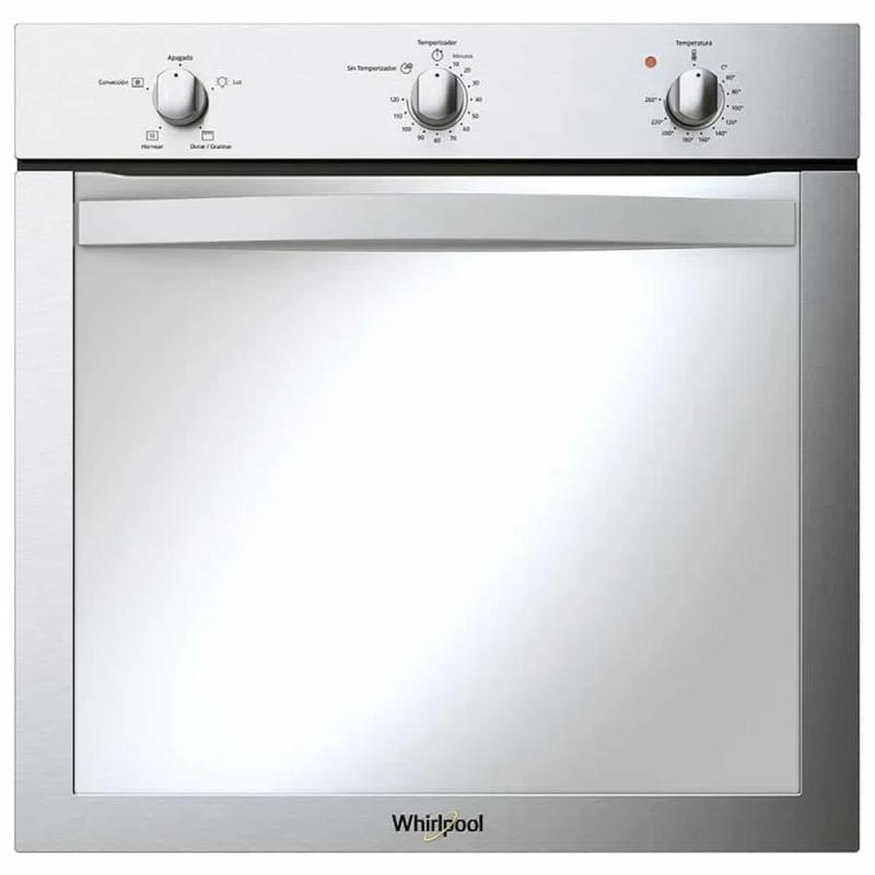 HORNO ELÉCTRICO EMPOTRABLE WHIRLPOOL DE 24" ACERO INOXIDABLE WOE120S