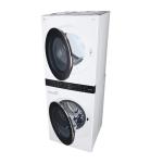 LG TORRE DE LAVADO WASHTOWER DE CARGA FRONTAL INTELIGENTE INVERTER AI DD A GAS Y CONECTIVIDAD LG THINQ DE 22KG COLOR BLANCO WK22WS6