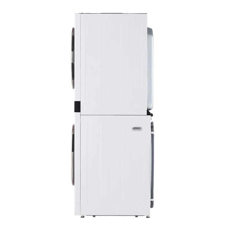 LG TORRE DE LAVADO WASHTOWER DE CARGA FRONTAL INTELIGENTE INVERTER AI DD A GAS Y CONECTIVIDAD LG THINQ DE 22KG COLOR BLANCO WK22WS6