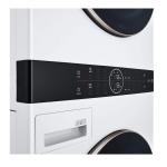 LG TORRE DE LAVADO WASHTOWER DE CARGA FRONTAL INTELIGENTE INVERTER AI DD A GAS Y CONECTIVIDAD LG THINQ DE 22KG COLOR BLANCO WK22WS6