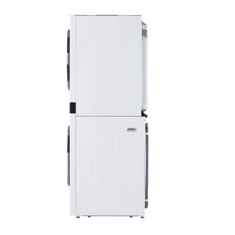 LG TORRE DE LAVADO ELECTRICA DE CARGA FRONTAL INVERTER AI DD Y CONECTIVIDAD LG THINQ DE 22KG COLOR BLANCO WK22WS6