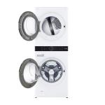 LG TORRE DE LAVADO ELECTRICA DE CARGA FRONTAL INVERTER AI DD Y CONECTIVIDAD LG THINQ DE 22KG COLOR BLANCO WK22WS6