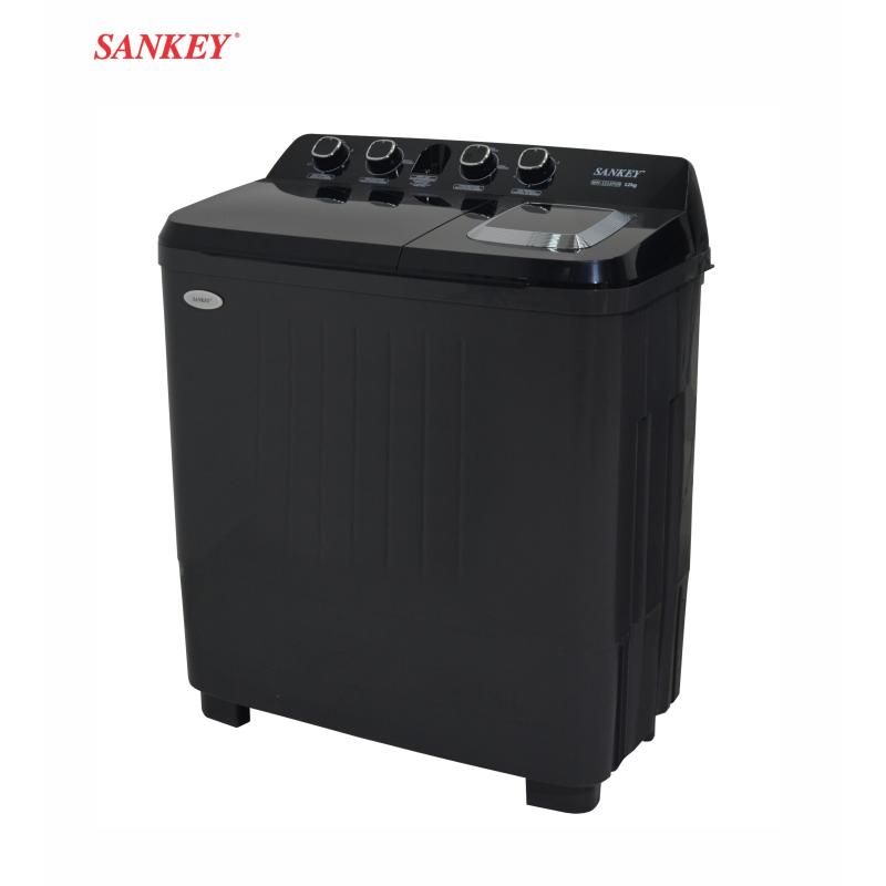 SANKEY LAVADORA SEMI AUTOMATICA DE 12KG NEGRO WM1215