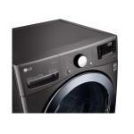 Lg Lavadora de 22kg carga frontal black steel wm22bvs6