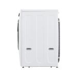 Lg Lavadora carga frontal 22kg/48lbs, steam, vidrio templado, color blanco, thinq