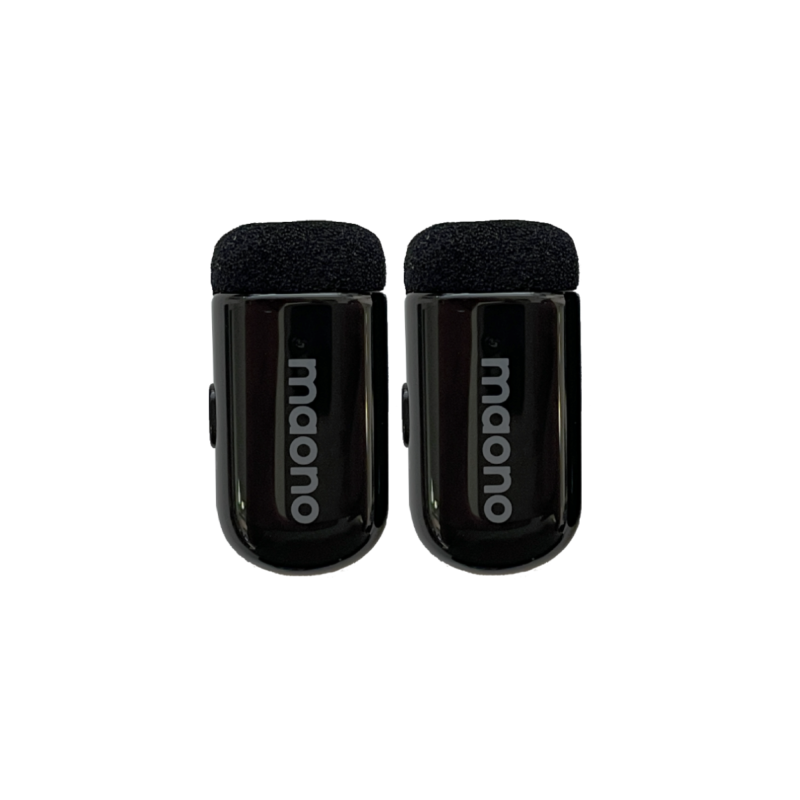 MAONO KIT MICROFONOS DE SOLAPA INALAMBRICOS WAVE T1 MINI