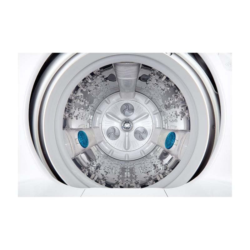 Lg Lavadora carga superior 18kg wt18 turbodrum smart diagnosis smart inverter blanco