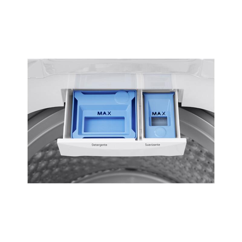 LG LAVADORA CARGA SUPERIOR 19KG LG WT19 MOTOR INVERTER DIRECT DRIVE SISTEMA 6 MOTION BLANCO
