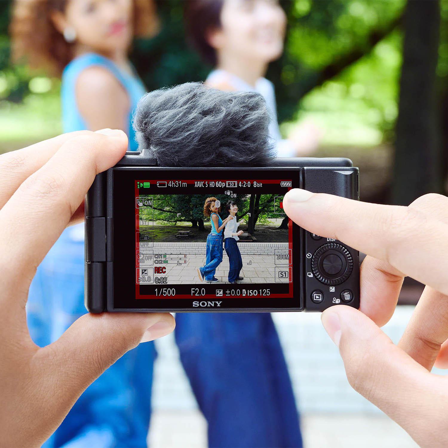 Sony Camara para videoblogs de lente fijo de 20.1mp
